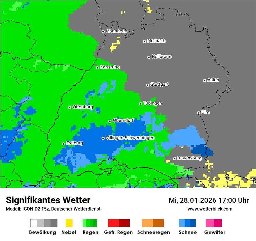Signifikantes Wetter