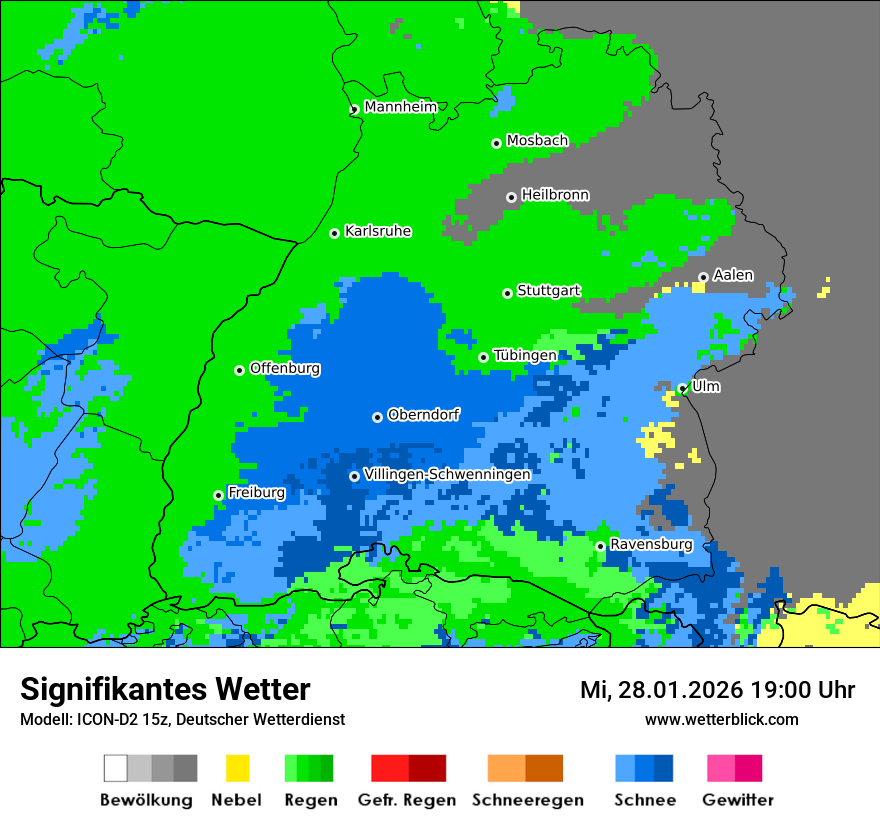 Signifikantes Wetter
