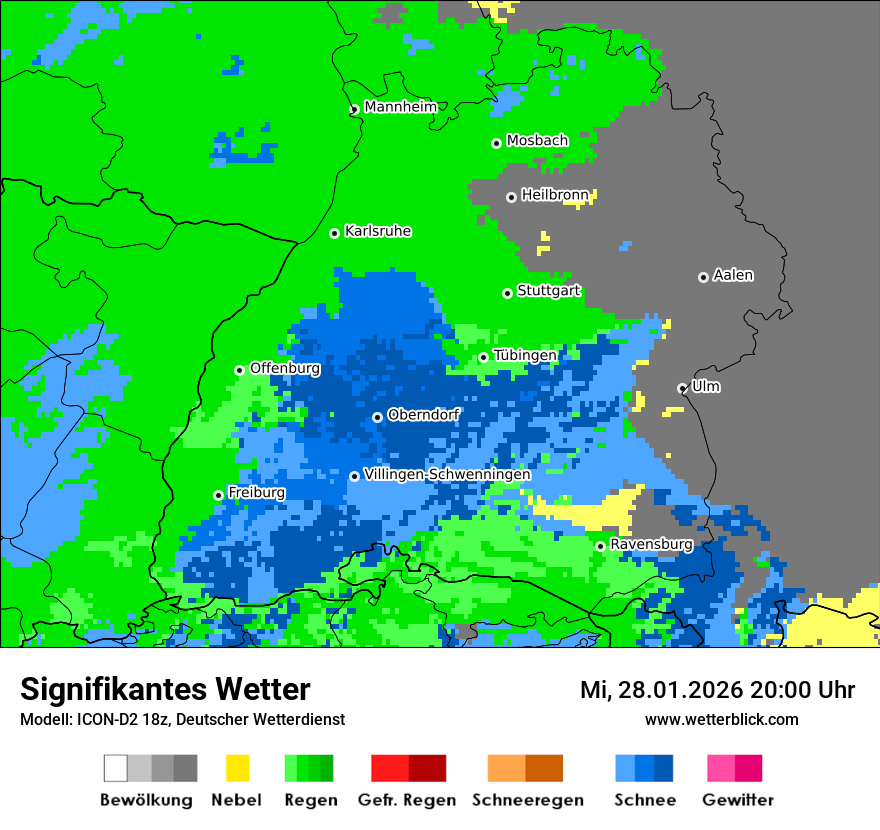 Signifikantes Wetter