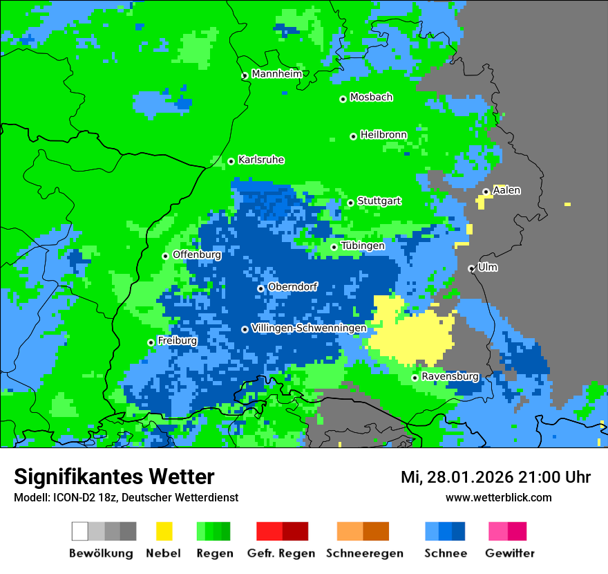 Signifikantes Wetter
