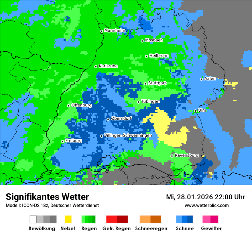 Signifikantes Wetter