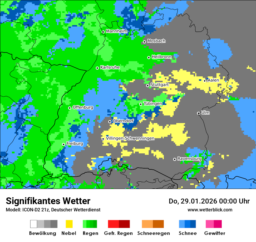 Signifikantes Wetter