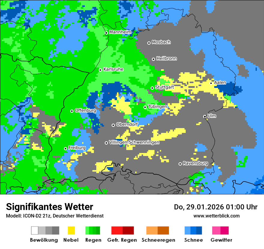 Signifikantes Wetter