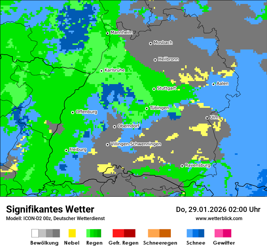 Signifikantes Wetter