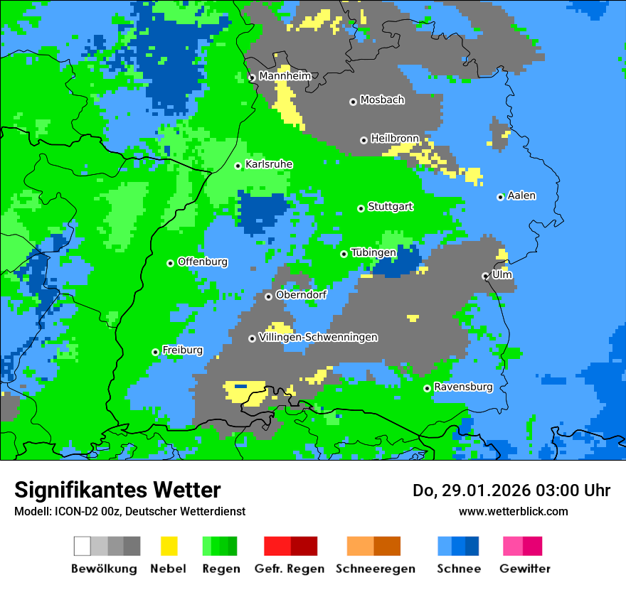 Signifikantes Wetter