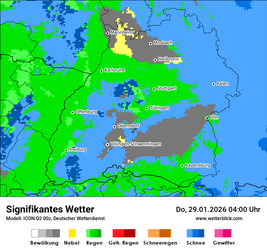 Signifikantes Wetter