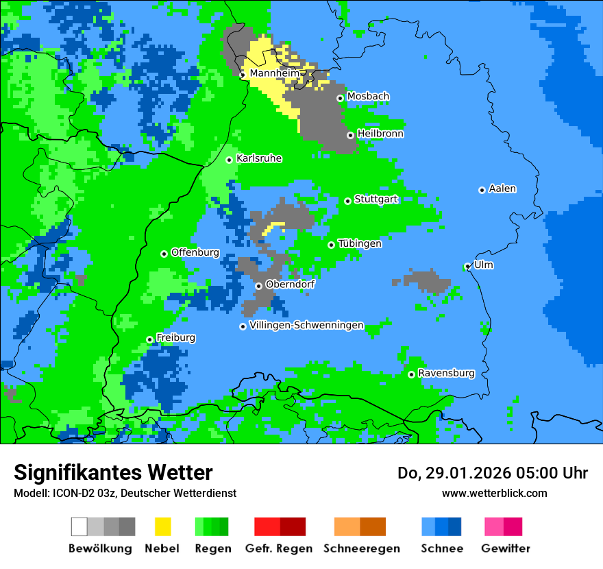Signifikantes Wetter