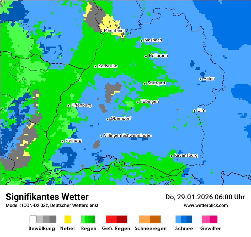 Signifikantes Wetter