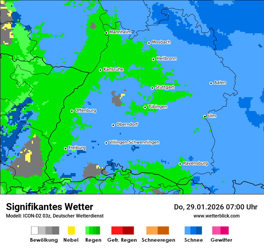 Signifikantes Wetter