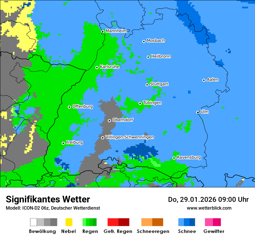 Signifikantes Wetter