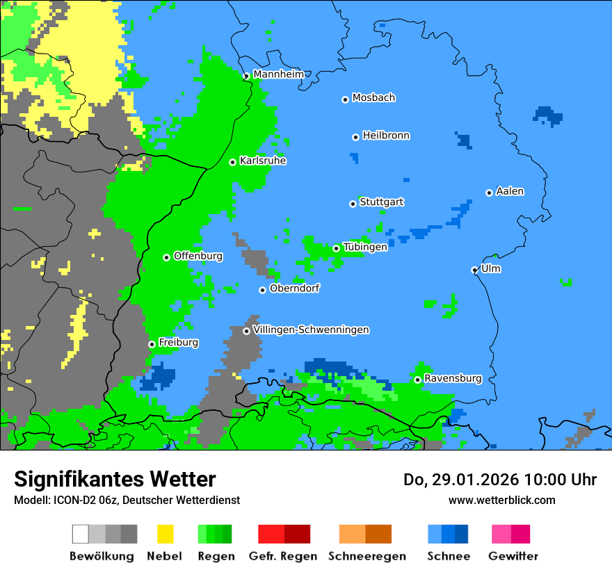 Signifikantes Wetter
