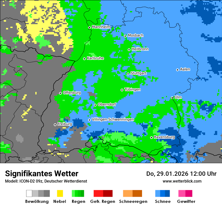 Signifikantes Wetter