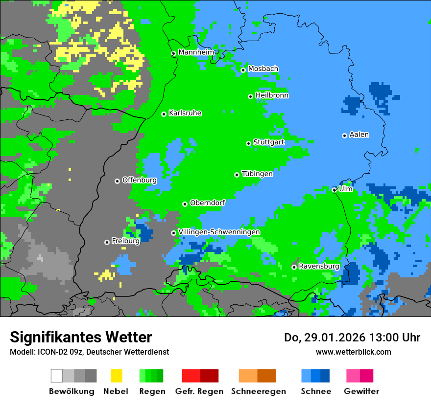 Signifikantes Wetter