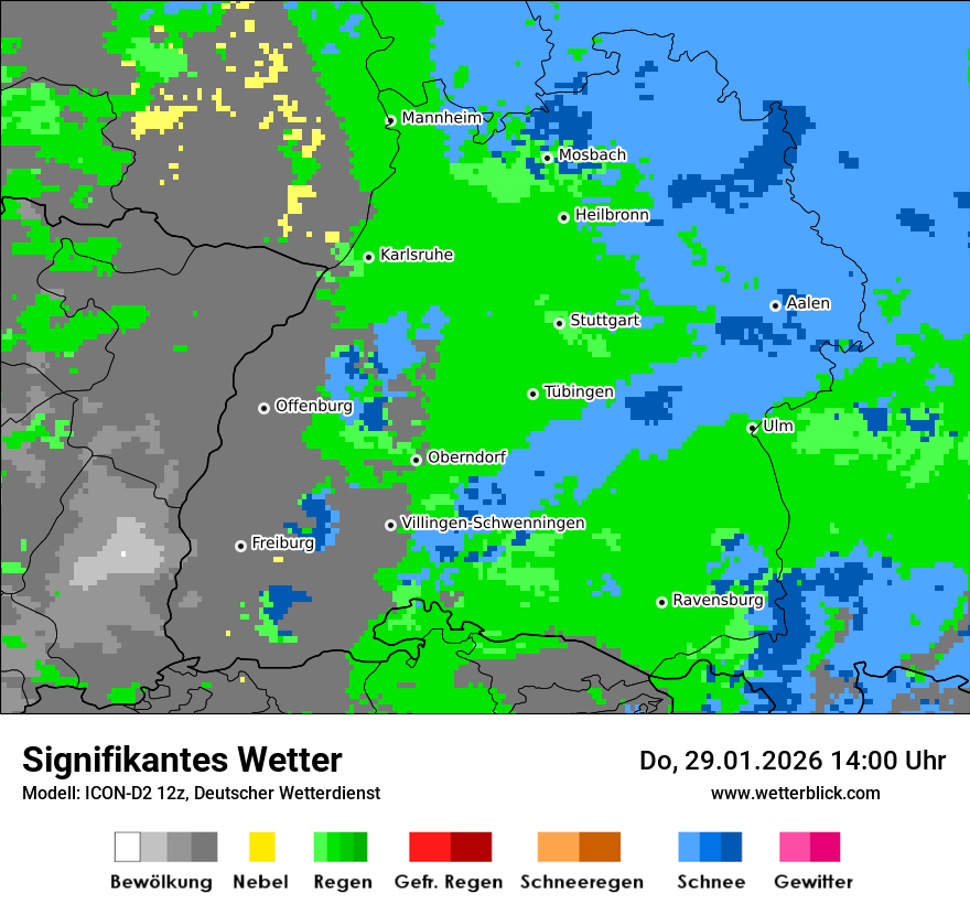 Signifikantes Wetter