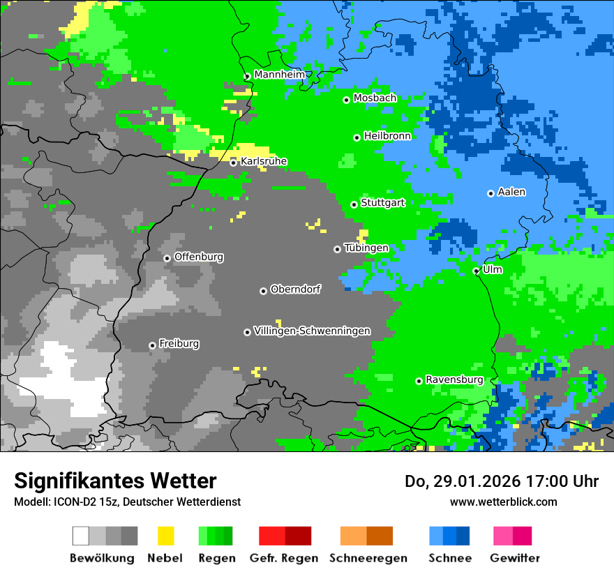 Signifikantes Wetter