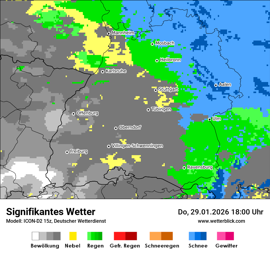 Signifikantes Wetter