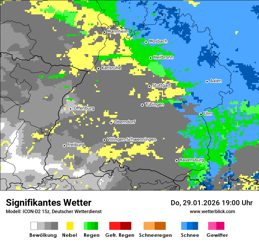 Signifikantes Wetter
