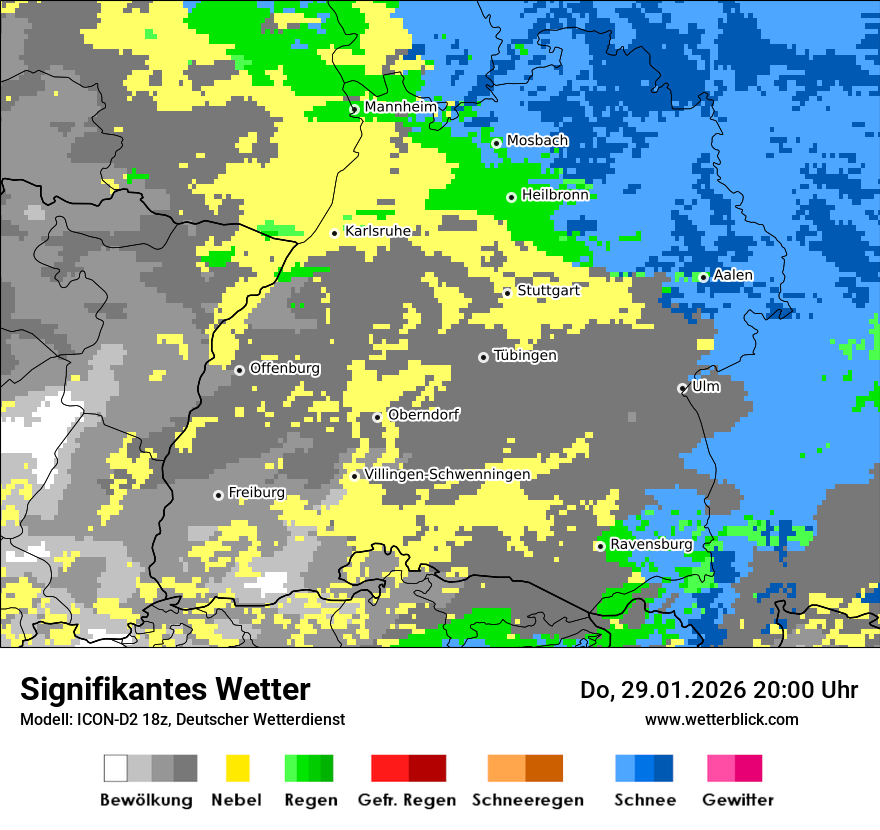Signifikantes Wetter