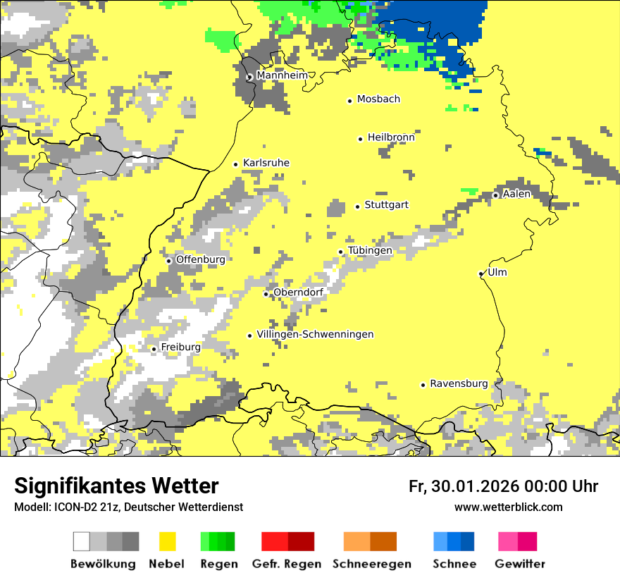 Signifikantes Wetter