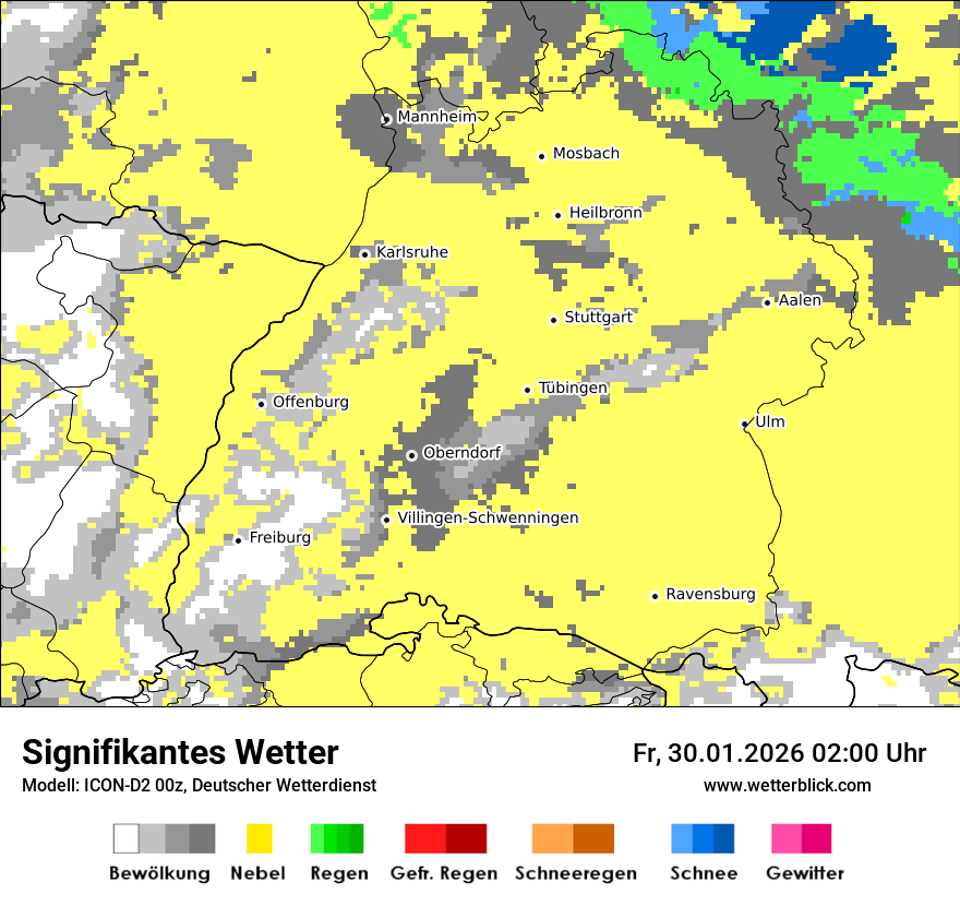 Signifikantes Wetter