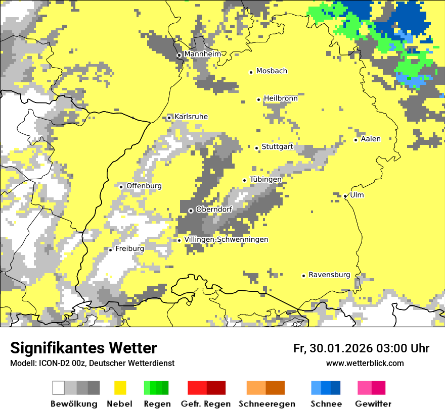 Signifikantes Wetter