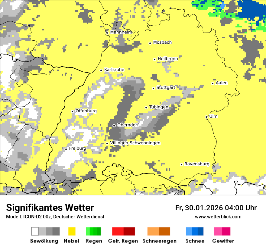 Signifikantes Wetter
