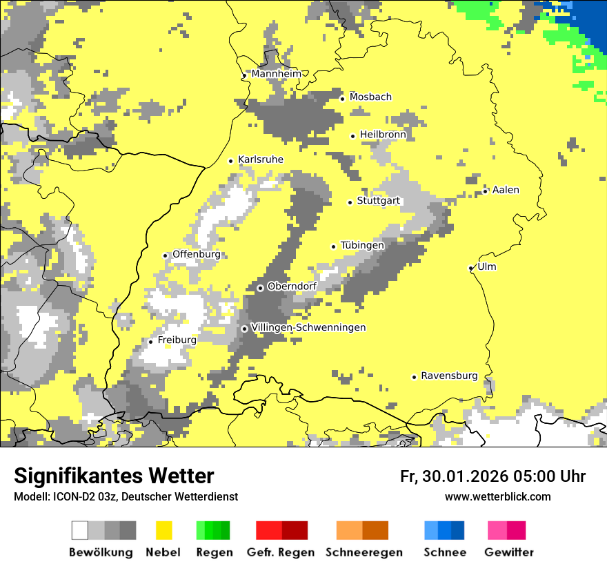 Signifikantes Wetter