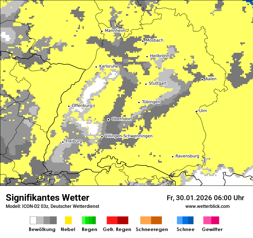 Signifikantes Wetter