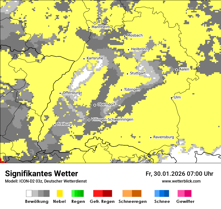 Signifikantes Wetter