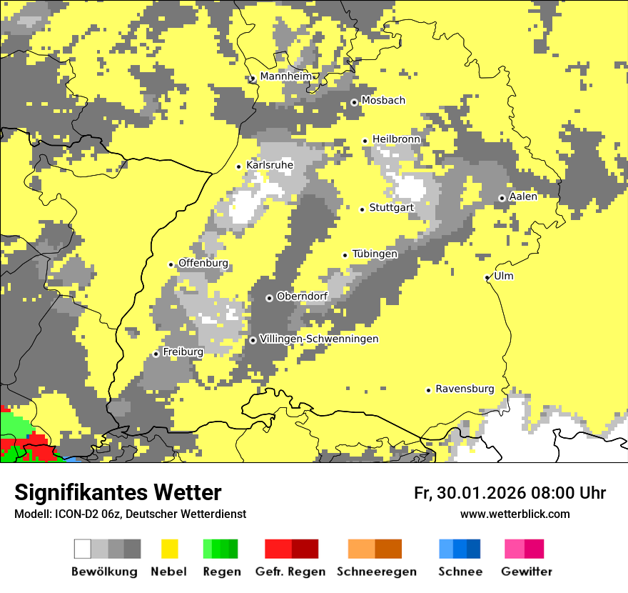 Signifikantes Wetter