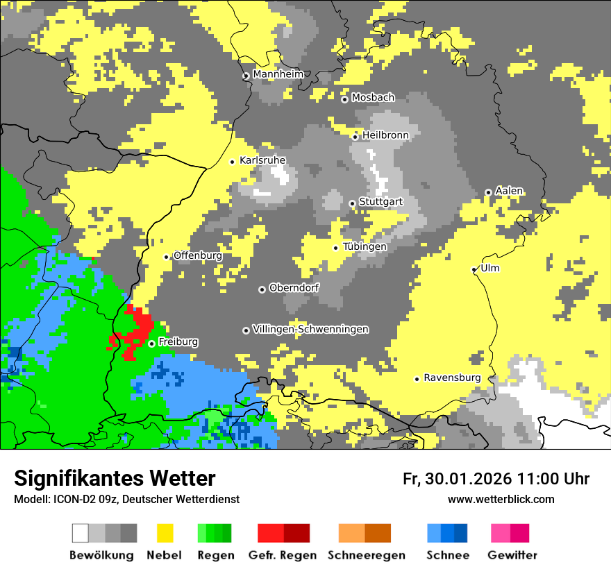 Signifikantes Wetter