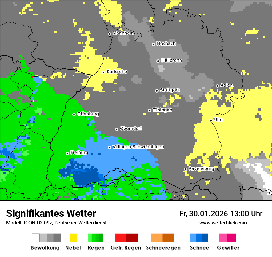 Signifikantes Wetter