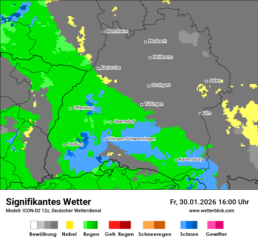 Signifikantes Wetter