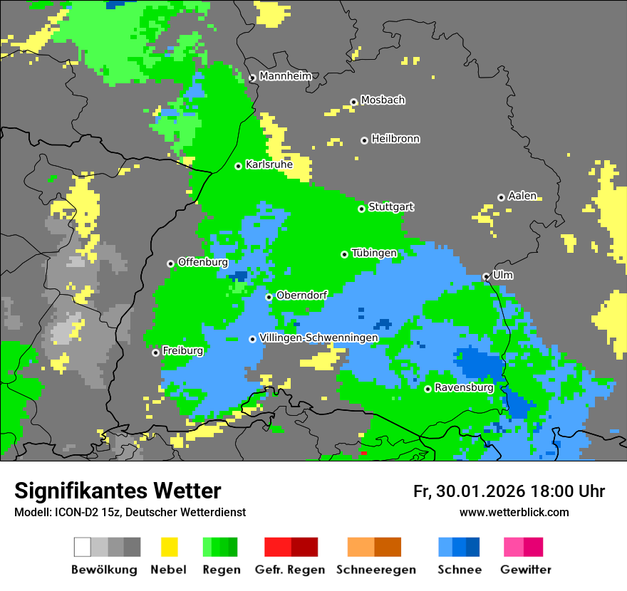 Signifikantes Wetter