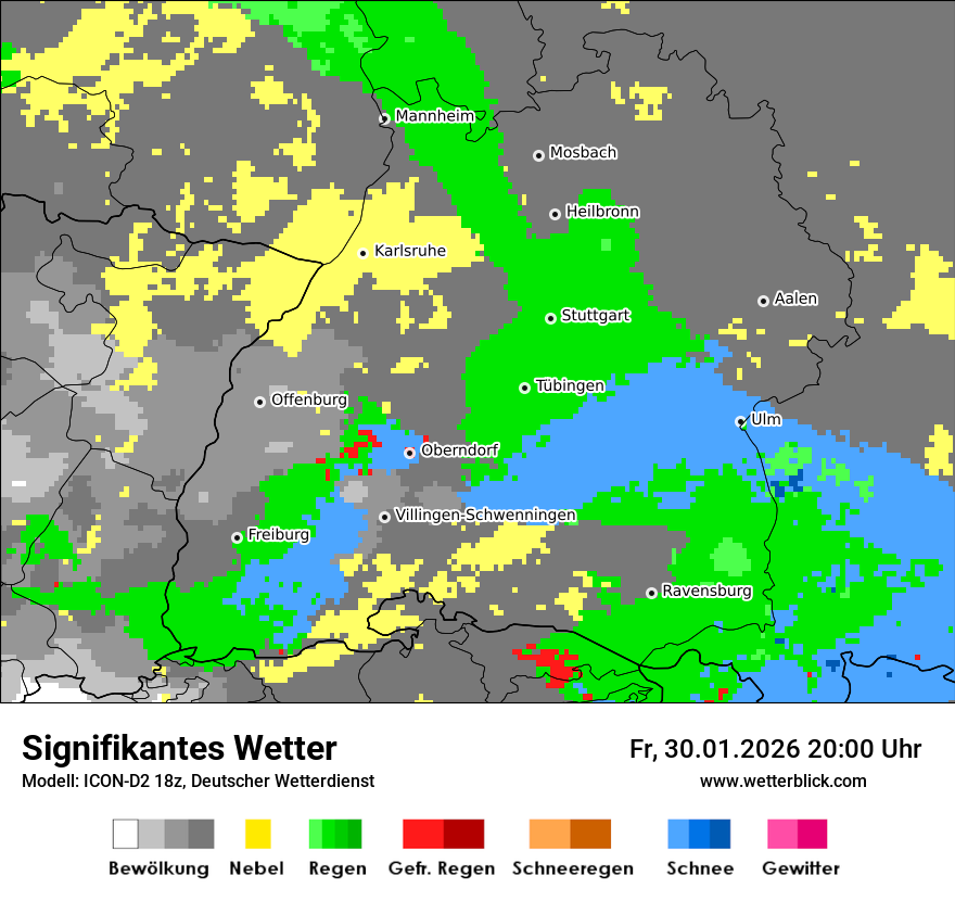 Signifikantes Wetter