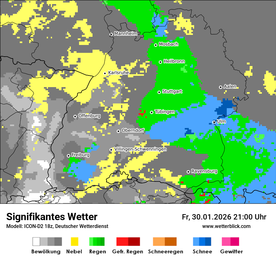 Signifikantes Wetter