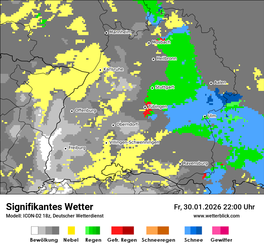 Signifikantes Wetter