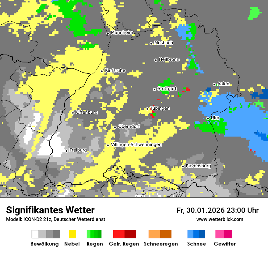 Signifikantes Wetter