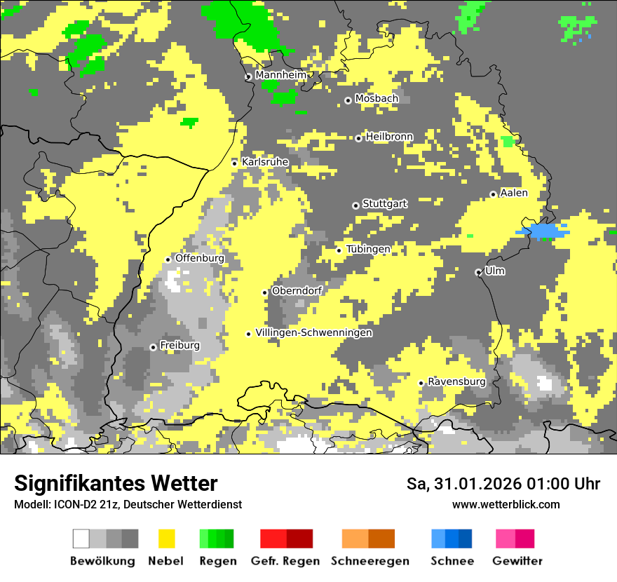 Signifikantes Wetter