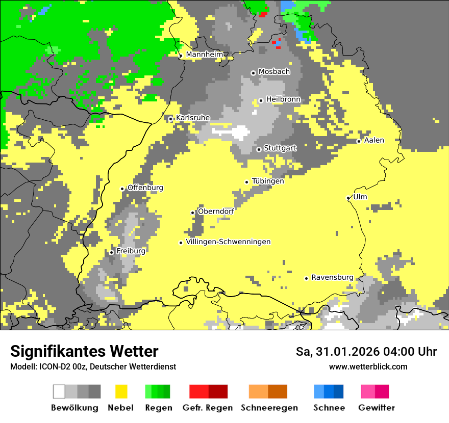Signifikantes Wetter