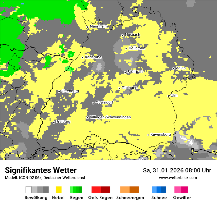 Signifikantes Wetter