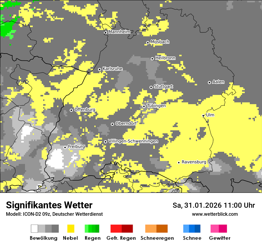 Signifikantes Wetter