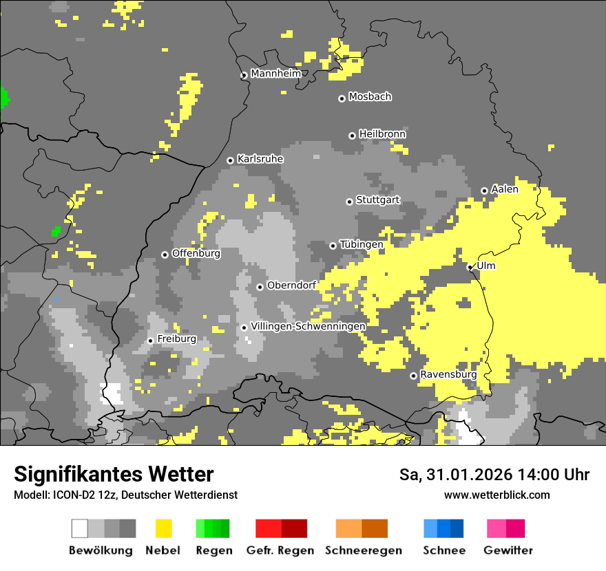 Signifikantes Wetter