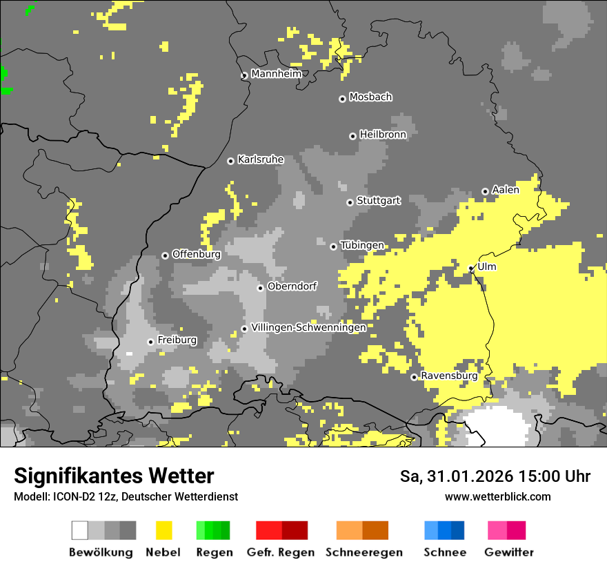 Signifikantes Wetter