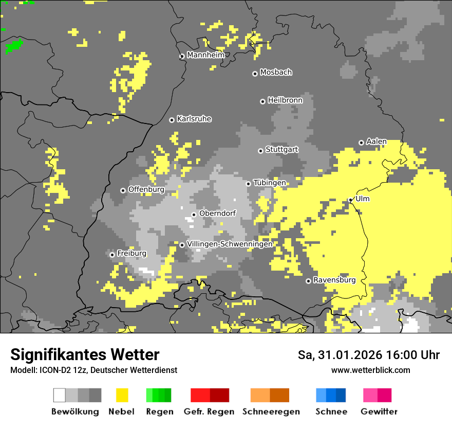 Signifikantes Wetter