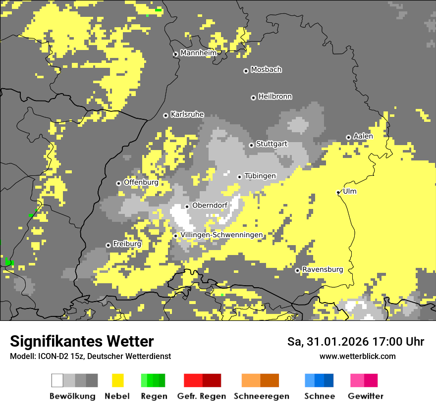 Signifikantes Wetter