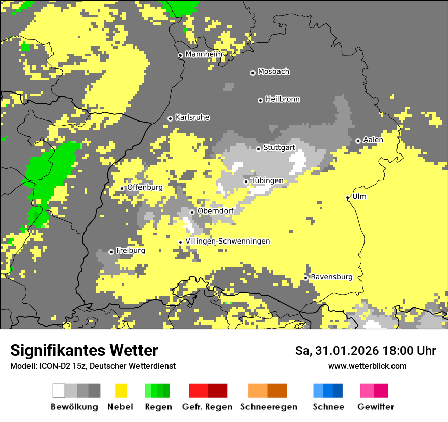 Signifikantes Wetter