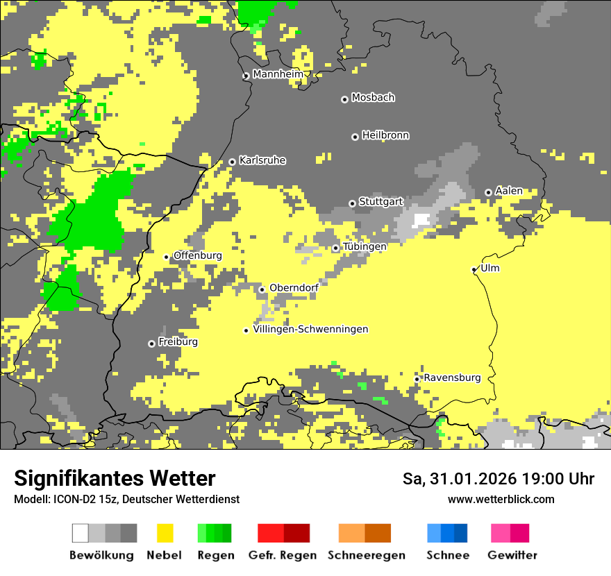 Signifikantes Wetter