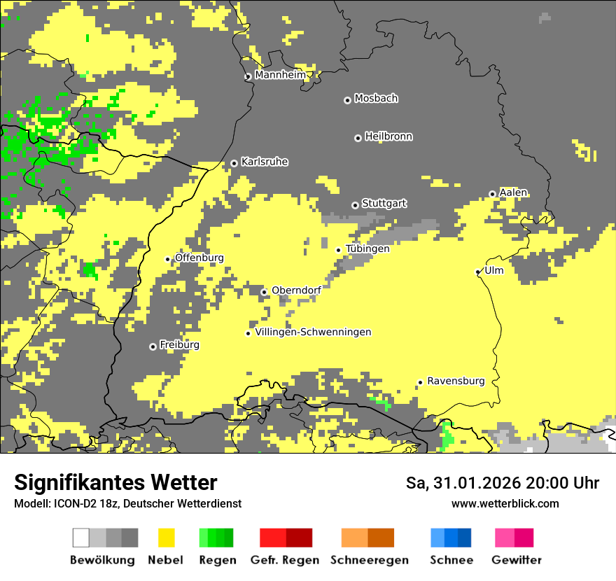 Signifikantes Wetter