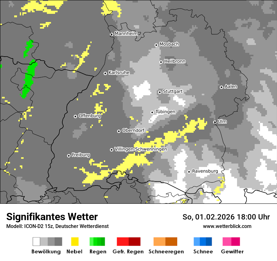Signifikantes Wetter